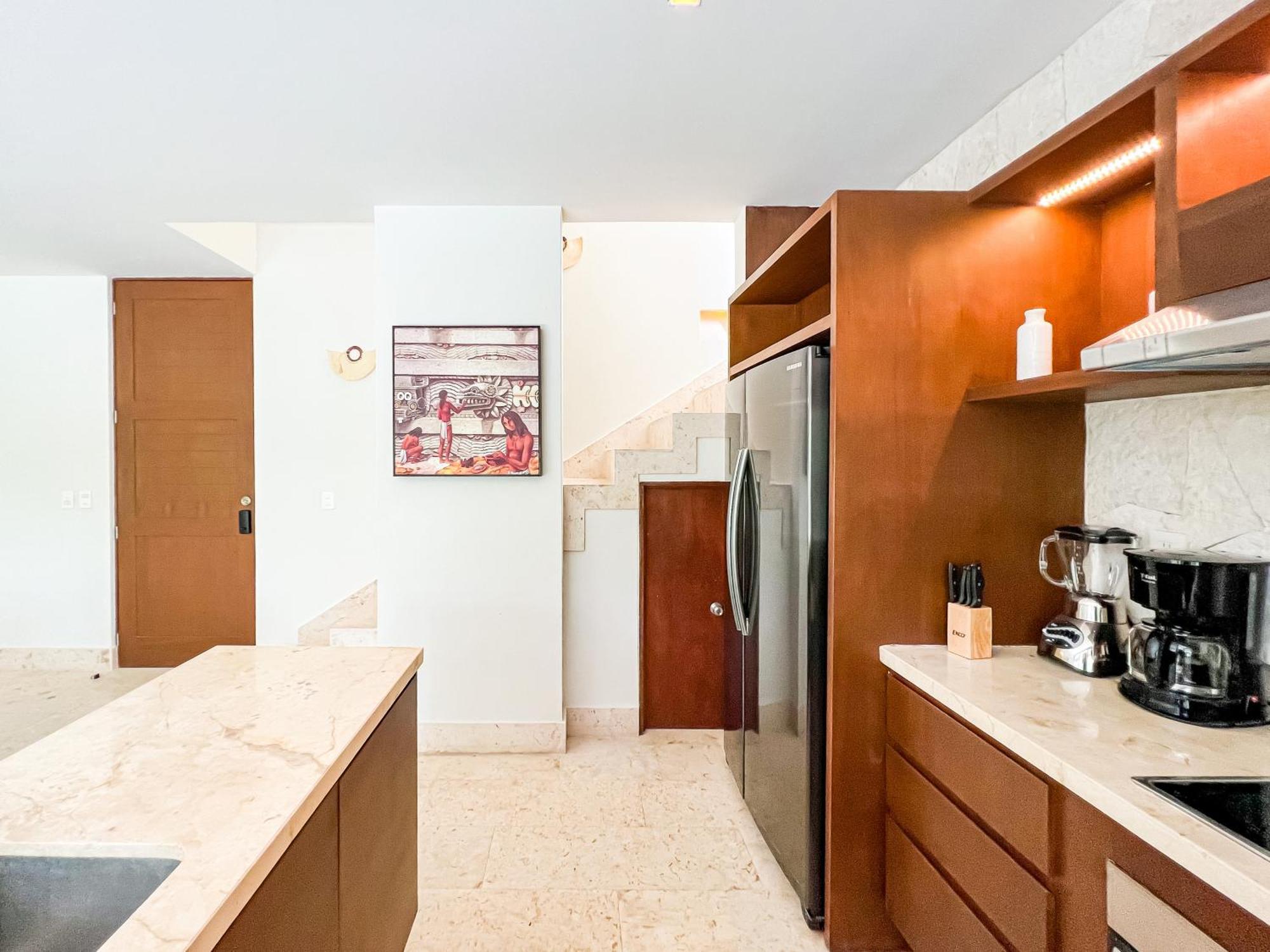 Stylish Mexican Interior Ph- Private Rooftop -gated Community Apartamento Tulum