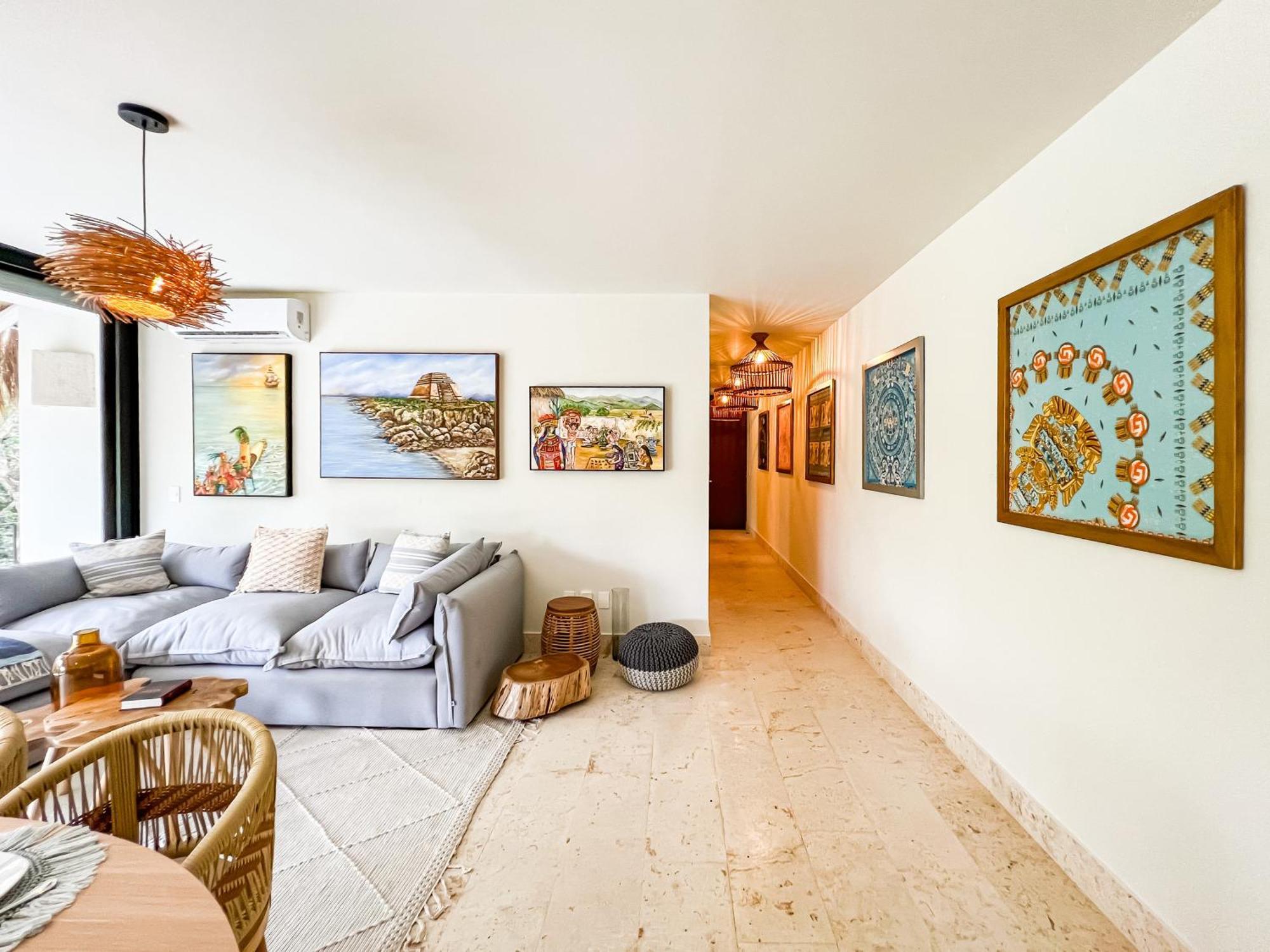 Stylish Mexican Interior Ph- Private Rooftop -gated Community