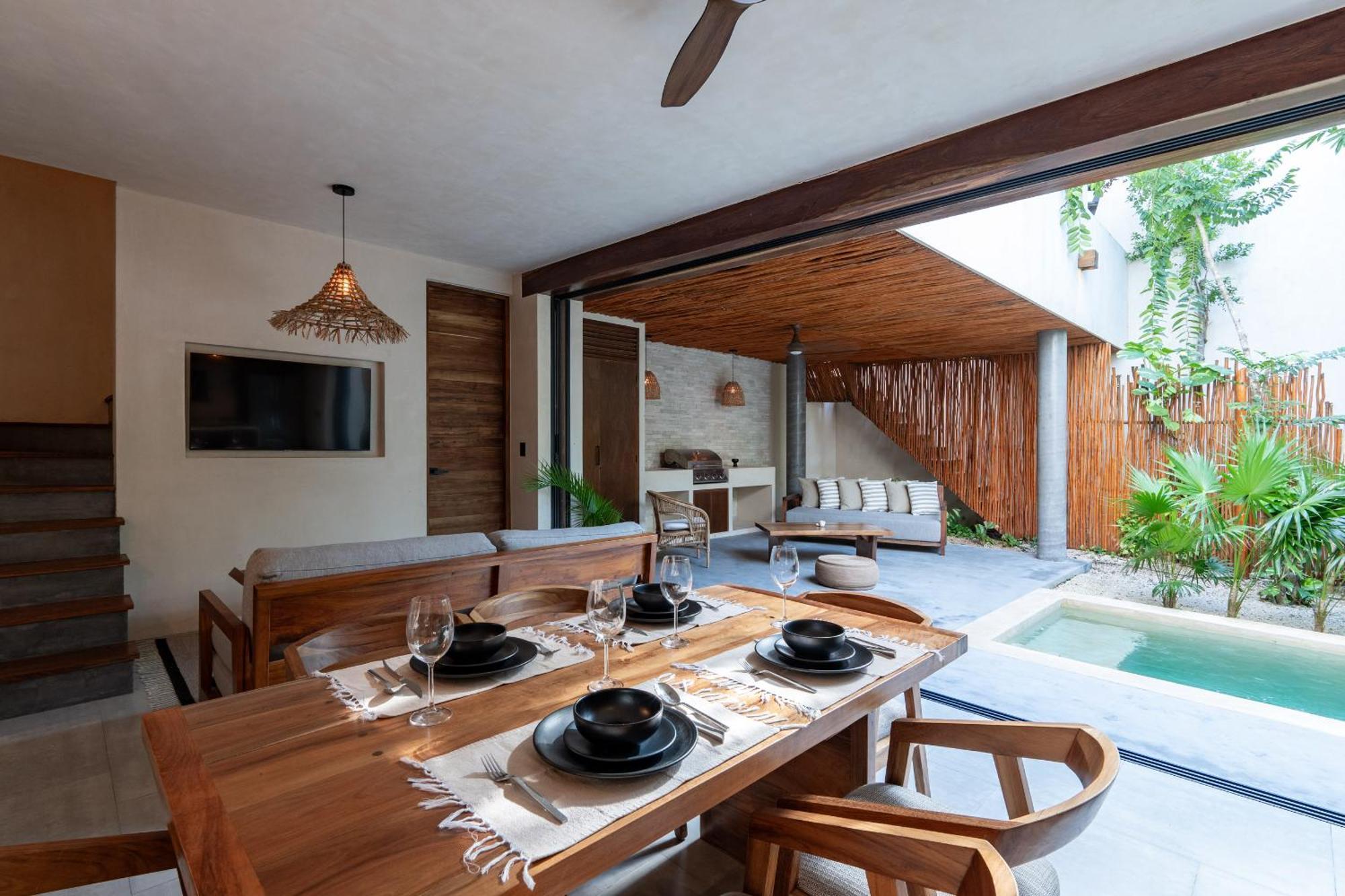 Moonstone - With Private Pool And 24hrs Security & Club Access Villa Tulum