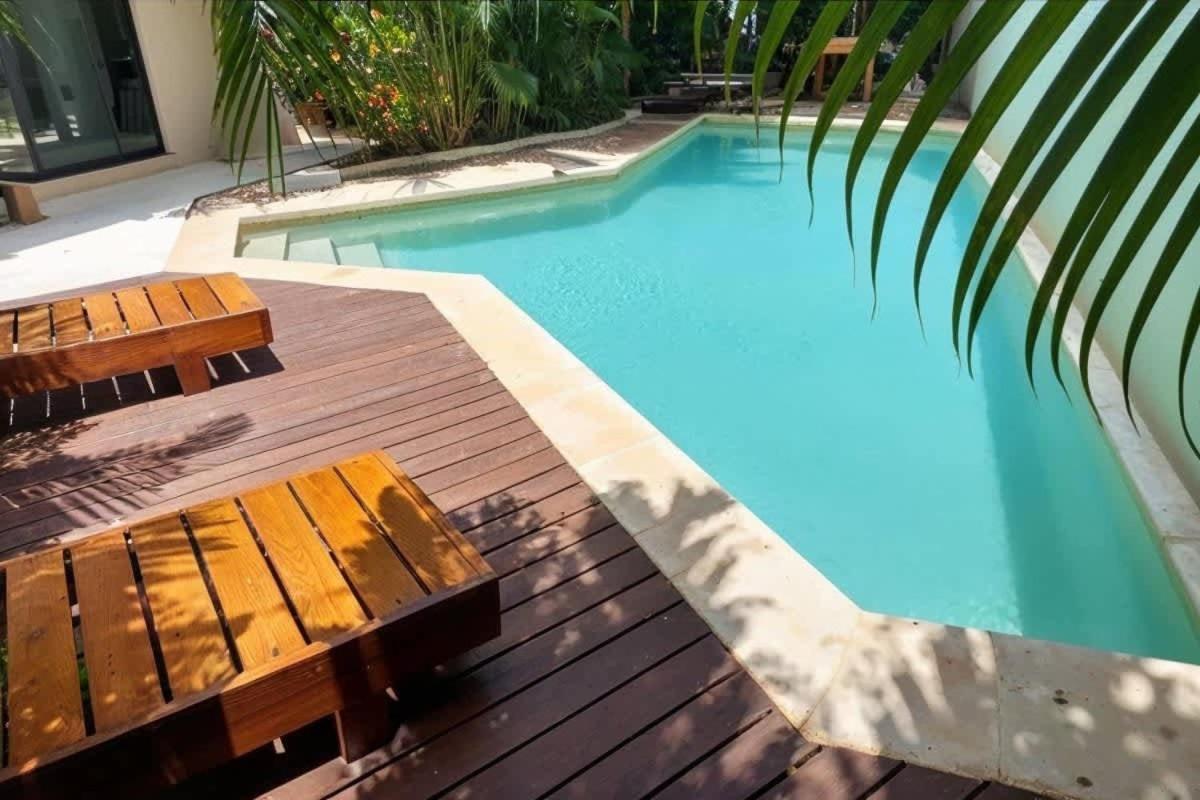 Apartment Private Yard & Cool Tub Wifi 1 Bed 3 Guest Tulum