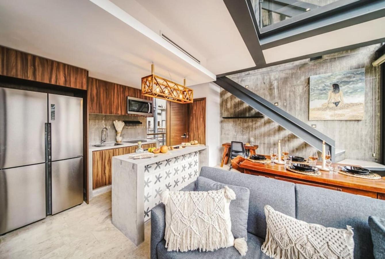 Luxury Loft - Jacuzzi, Gym, Sauna, Infinity-pool, Jungle View Apartment Tulum