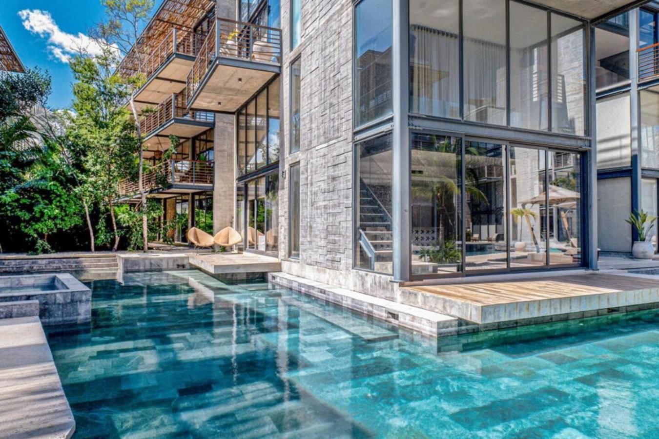 Apartment Luxury Loft - Jacuzzi, Gym, Sauna, Infinity-pool, Jungle View Tulum