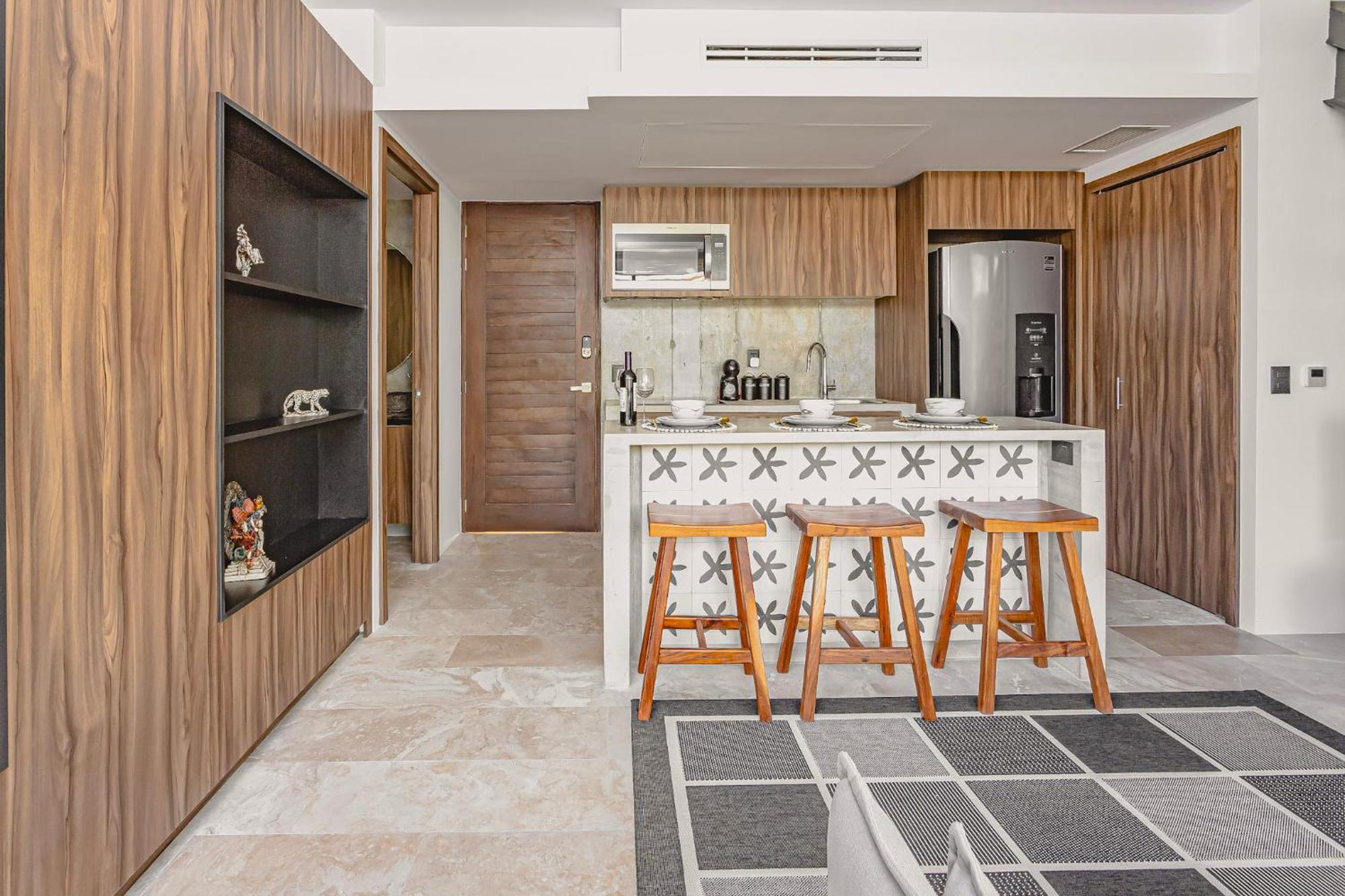 Apartment Luxury Loft - Jacuzzi, Gym, Sauna, Infinity-pool, Jungle View *