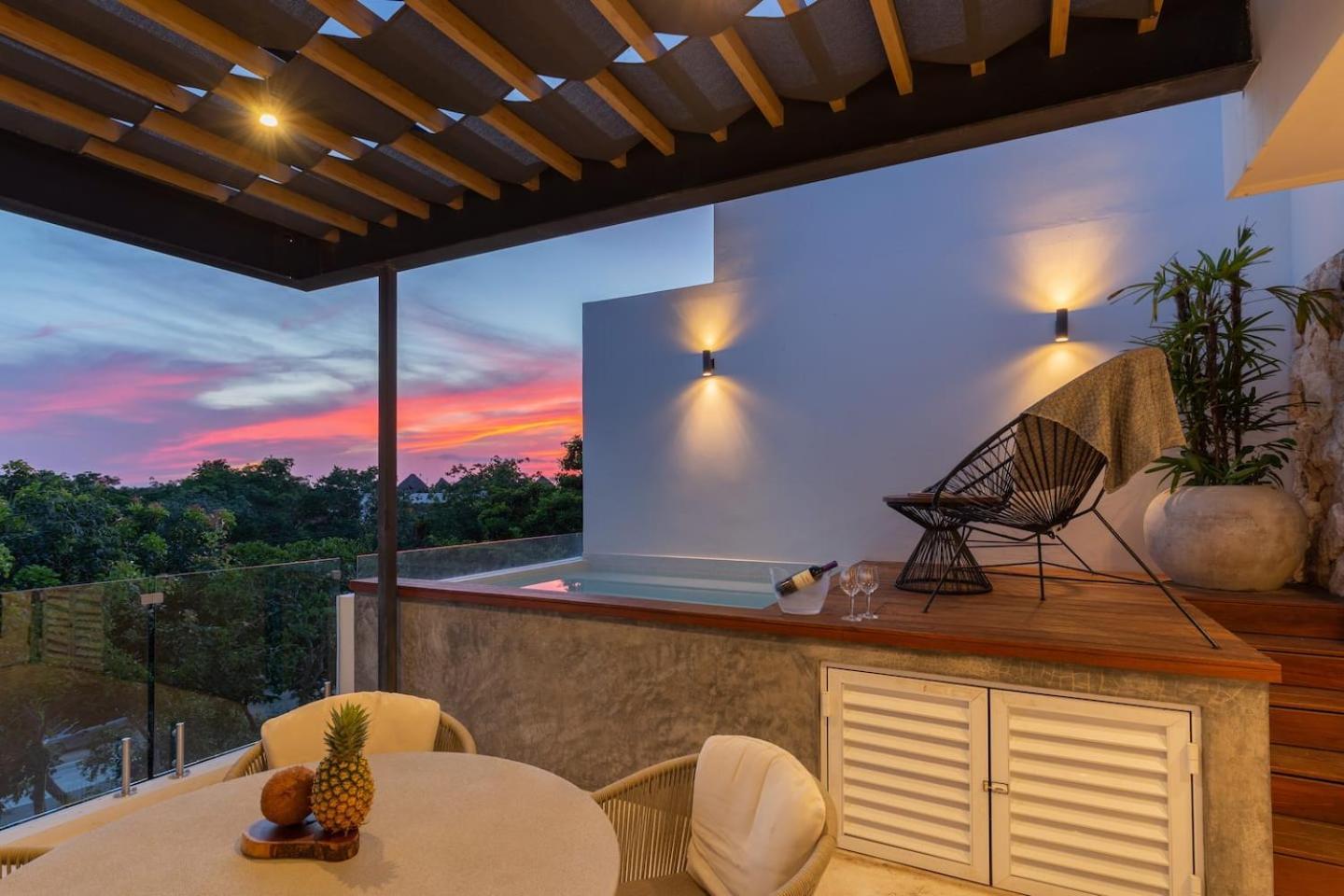 Ixchel Luxury Ph Priv Rooftop Pool 150 Wifi * Tulum