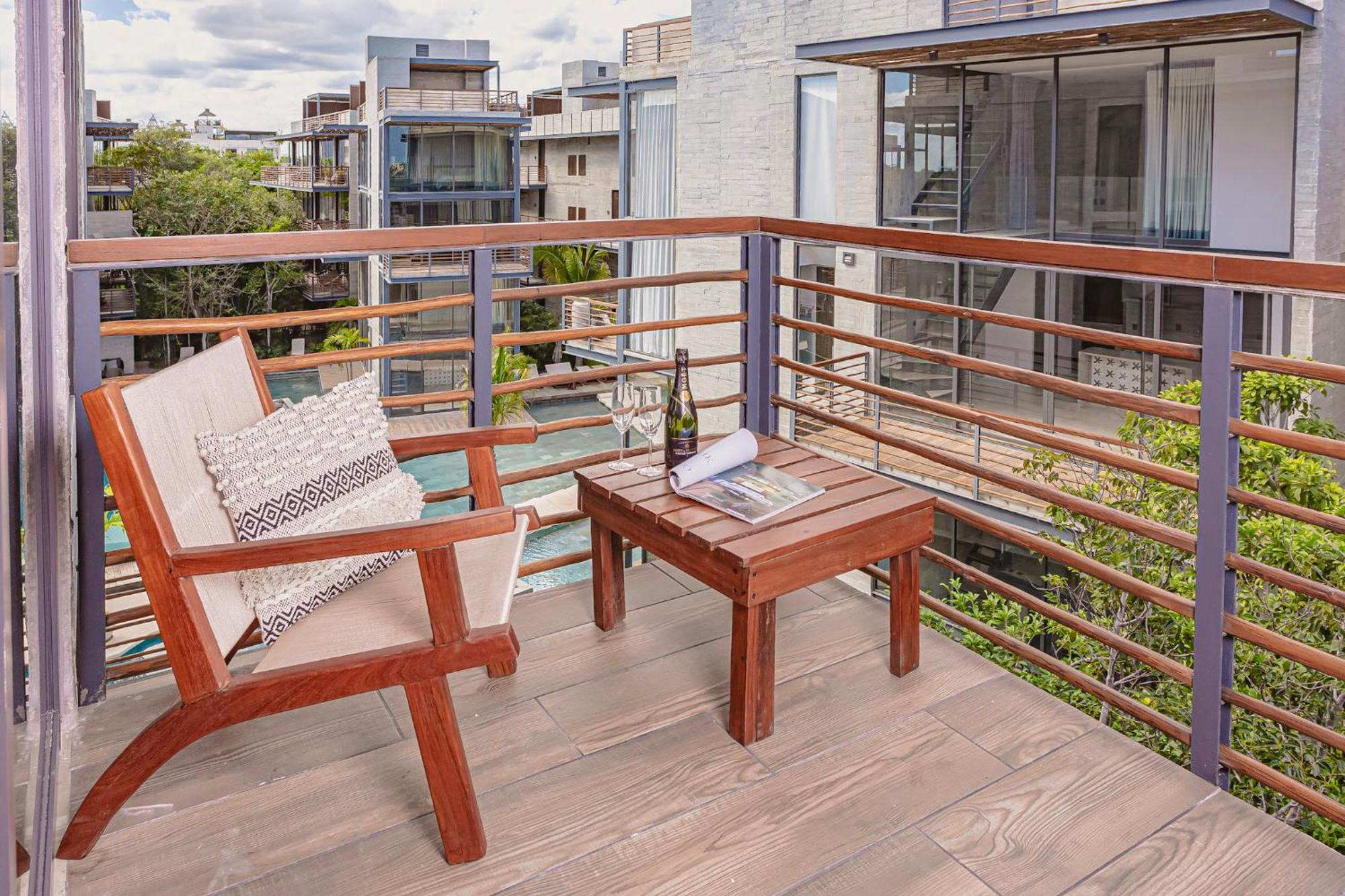 Luxury Loft - Jacuzzi, Gym, Sauna, Infinity-pool, Jungle View Apartment *