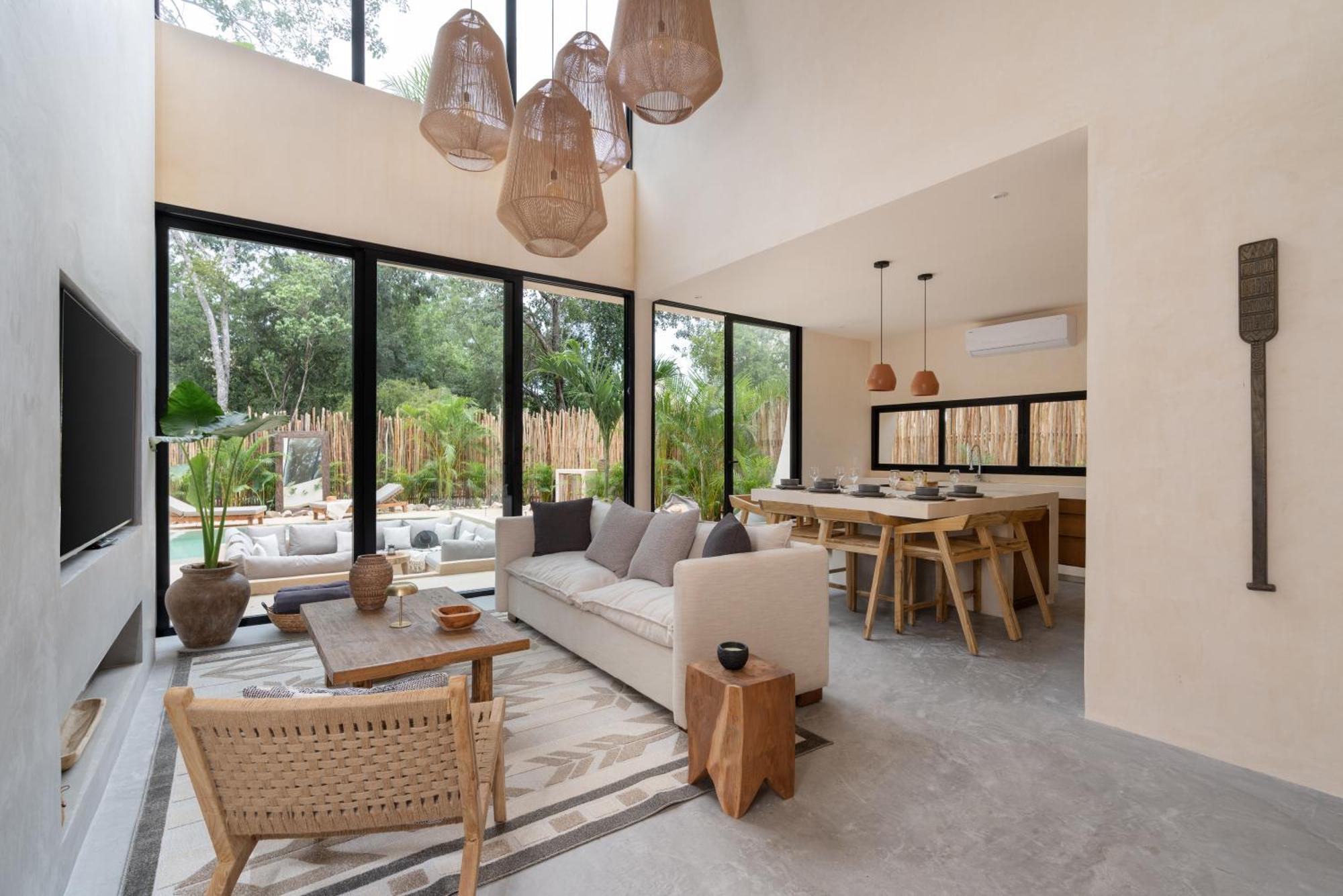 Villa Casa Izar Cozy Villa-heated Pool-firepit-jacuzzi Tulum