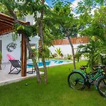 Luxury Private 3bed Villa, Garden, Pool,security Villa Tulum