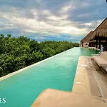 1 Rec. | Vista A La Jungla + Piscina Infinita + Amenidades Lx Apartamento Tulum