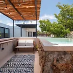 Vacation Private Rooftop Pool Walk 2 Town Villa Tulum