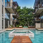Classy 1Br On Private Cenote Big Gym Roof Pool