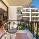 1bd W Private Balcony And Pool In Aldea Zama Сasa de vacaciones *
