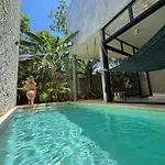 Jungle Rooftop -priv Pool-bathtub-jacuzzi 2a Tulum