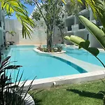 Modern Studio In Core Tulum Pool Nature
