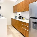 Aldea Zama King Bed Sofa Kitchen Full Gym Wifi Cinema Apartment