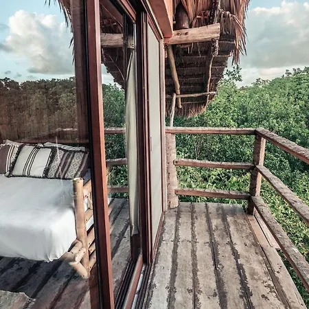 Hotel Hidden Treehouse Eco-hotel Tulum