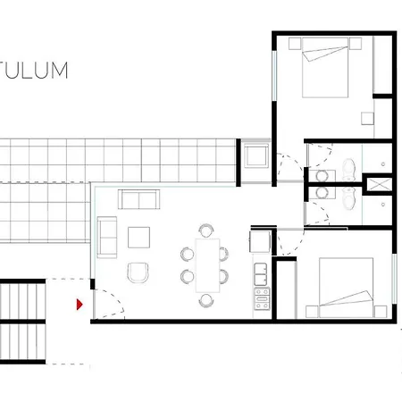 Quiet 2br In With Pool Spacious Patio Gym * Tulum