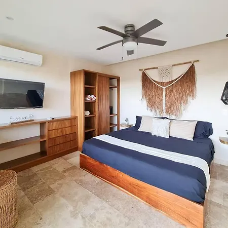 Ecochic 1br Private Jacuzzi In Aldea Zama Apartment Tulum
