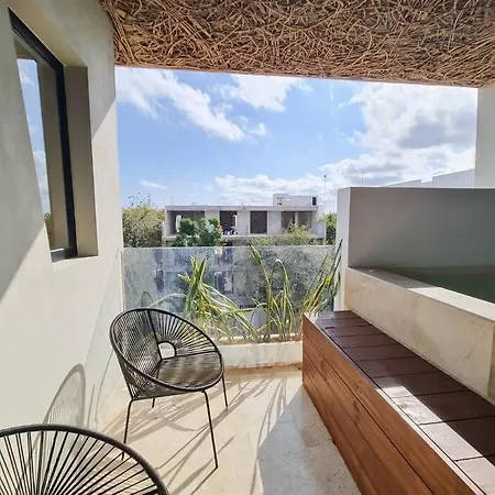 Ecochic 1br Private Jacuzzi In Aldea Zama