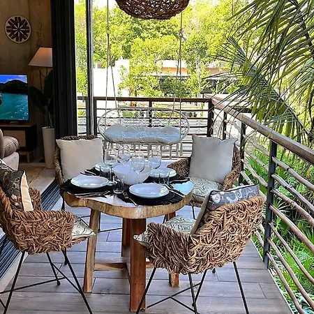 Apartamento De Lujo Con Cenote Natural Infinity Pool Gym Tulum