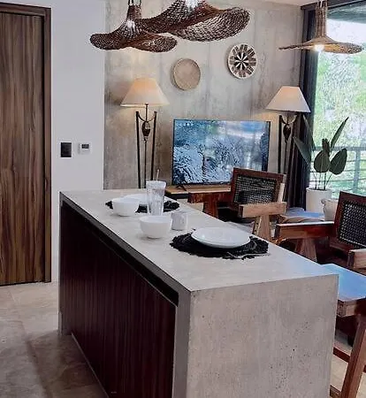 Apartamento De Lujo Con Cenote Natural Infinity Pool Gym
