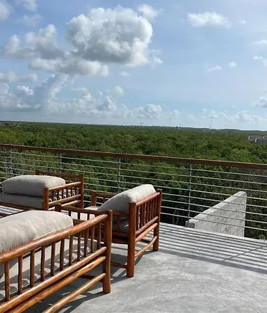 Apartamento De Lujo Con Cenote Natural Infinity Pool Gym Apartment *