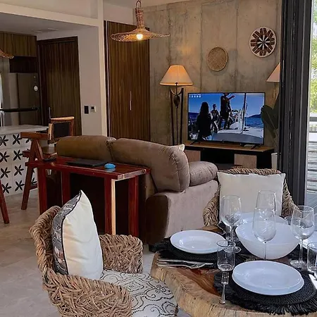 Apartamento De Lujo Con Cenote Natural Infinity Pool Gym *