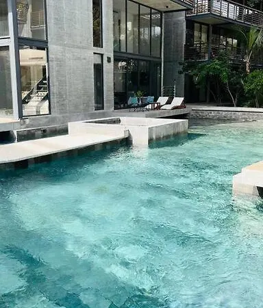 Apartamento De Lujo Con Cenote Natural Infinity Pool Gym * Tulum