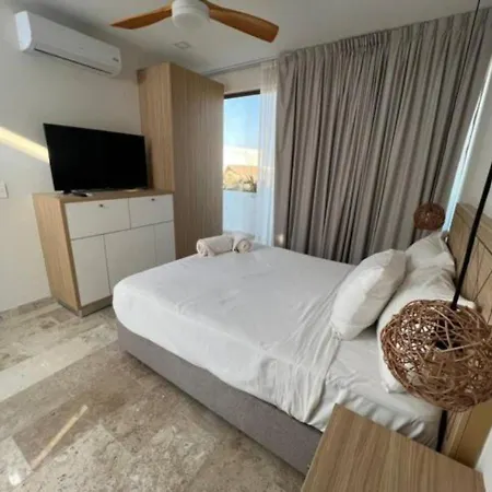 Dreamed Brava With Rooftop & Bridge Pool Tulum