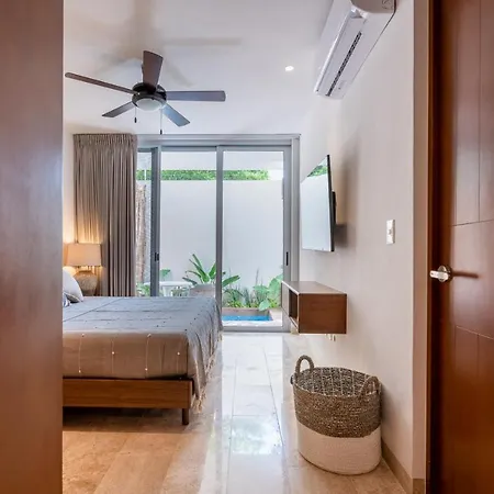 Nhoa 112a Lux 2br Plunge Pool In Aldea Zama Holiday home Tulum