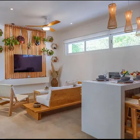 New! Boho Chic Condo, Aldea Zama Apartment Tulum