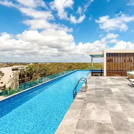 Apartment Aldea Zama Beautiful, Bright & Quiet