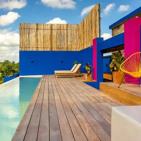 Mexican Folklore Suite, Private Pool & Chef Included 1 Or 2 Bedrooms Apartment