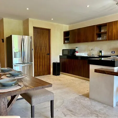 Mexican Folklore Suite, Private Pool & Chef Included 1 Or 2 Bedrooms Apartment Tulum