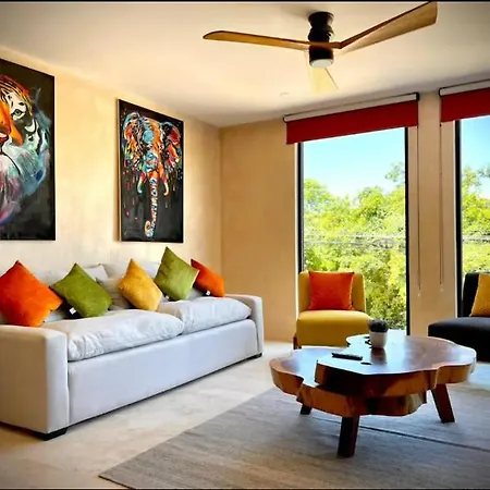 Mexican Folklore Suite, Private Pool & Chef Included 1 Or 2 Bedrooms Apartment