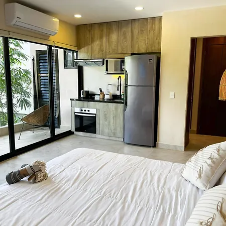 Boho Estudio, Piscina Y Terraza Privada Tulum