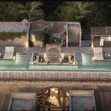 Apartment New! Private Pool.near City/beach.200mb.#1 Rooftop Tulum