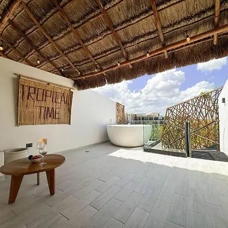 Tu Refugio Perfecto- Ph Studio Dk Jade 45 By Sandy Powerful Apartment Tulum