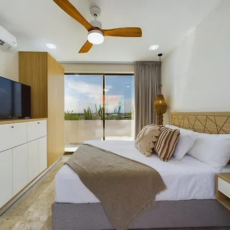 Dreamed Brava With Rooftop & Bridge Pool Tulum