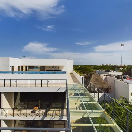 Dreamed Brava With Rooftop & Bridge Pool Tulum