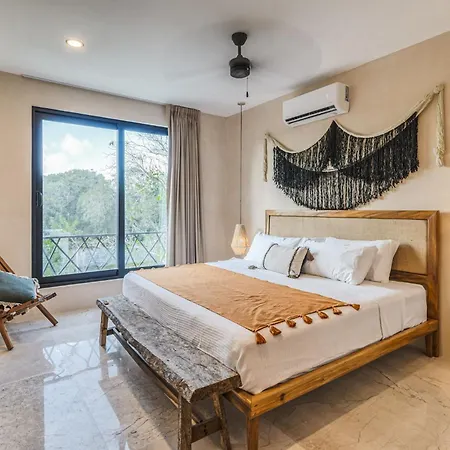 3br Panoramic Ph W Sunset, Terrace, Private Pool Apartment Tulum