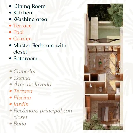 Apartment Exclusive 1br In Jungle Private Pool *