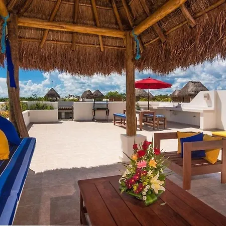 Holiday home Jungle Paradise Ph W/ Private Terrace & 2 Jacuzzis Tulum