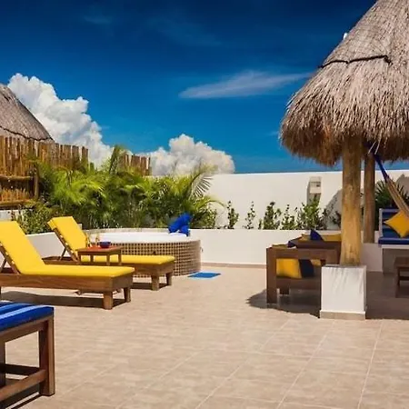 Jungle Paradise Ph W/ Private Terrace & 2 Jacuzzis Holiday home Tulum