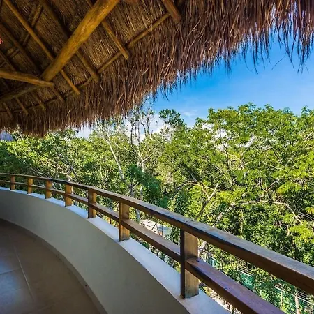Jungle Paradise Ph W/ Private Terrace & 2 Jacuzzis Holiday home Tulum