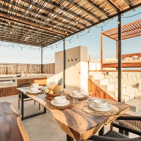 Deluxe 2-story Penthouse Pool & Bbq Rooftop * Tulum