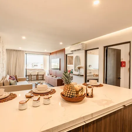 Apartment Deluxe 2-story Penthouse Pool & Bbq Rooftop *