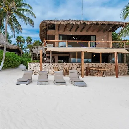 Casa Aakbal Private Fron Sea Location Tulum