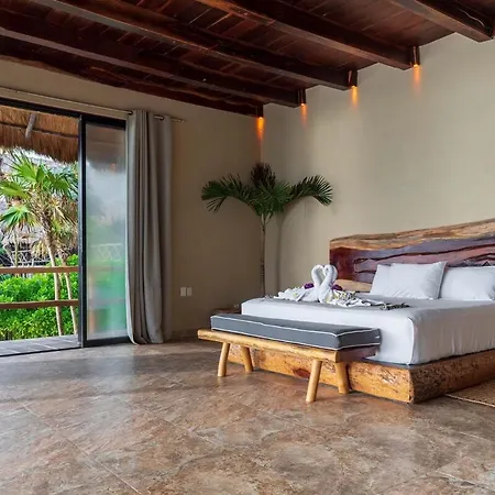 Villa Casa Aakbal Private Fron Sea Location Tulum