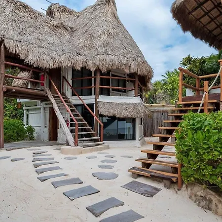 Casa Aakbal Private Fron Sea Location * Tulum