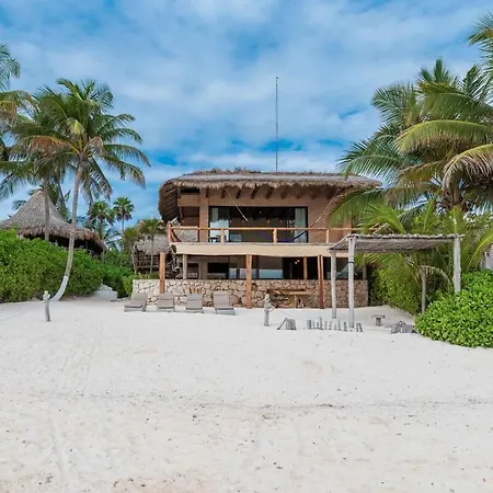 Casa Aakbal Private Fron Sea Location * Tulum